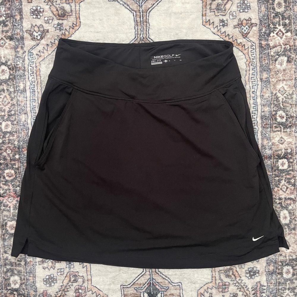 Nike Golf Black Sports Skirt